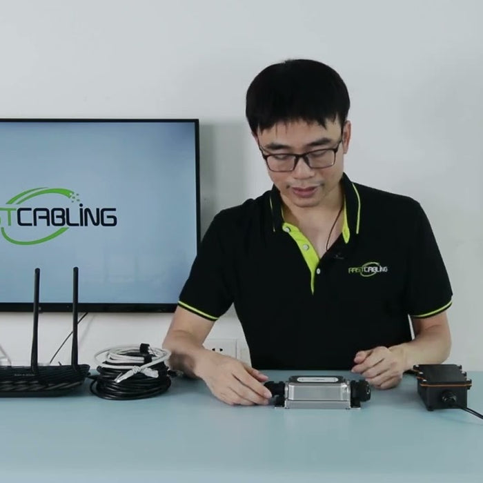 Use PoE Injector to Power WiFi 6 Mesh Access Point Outdoor