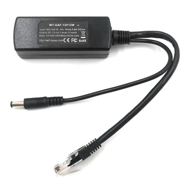 PoE Texas Splitter PoE 12V 802.3af Splitter - Power Any 12 Volt Device