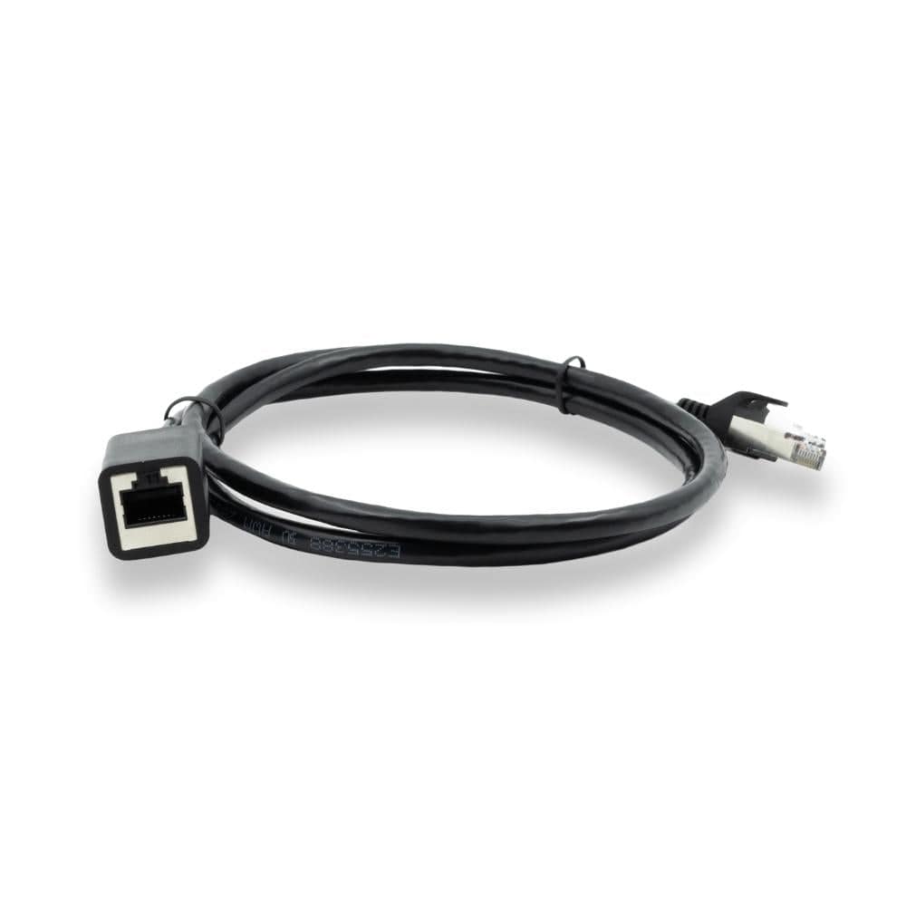 POE Texas Accessories CAT 6 Ethernet Extender Cable 3 ft Male to Female 2 Pack