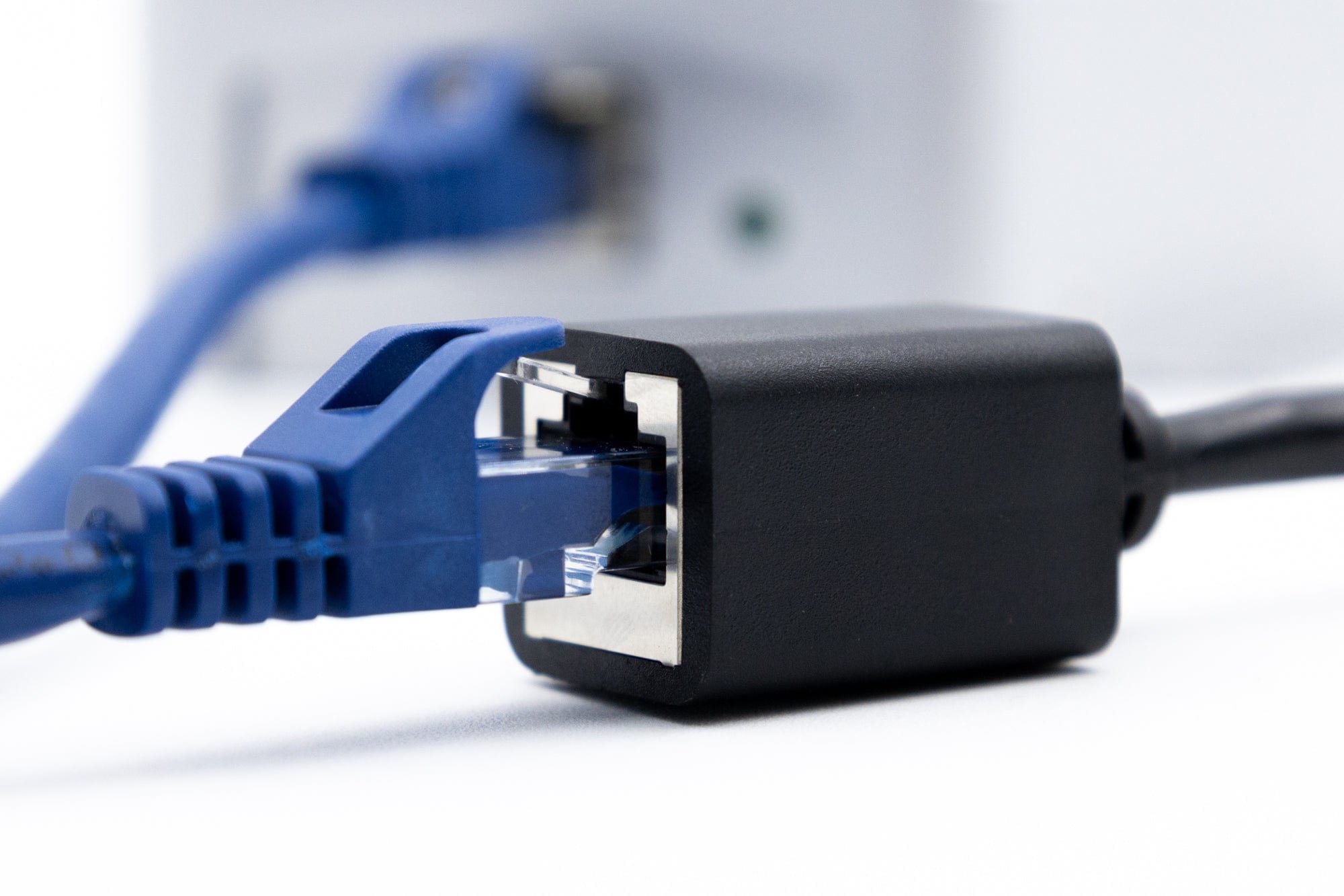 POE Texas Accessories CAT 6 Ethernet Extender Cable 3 ft Male to Female 2 Pack