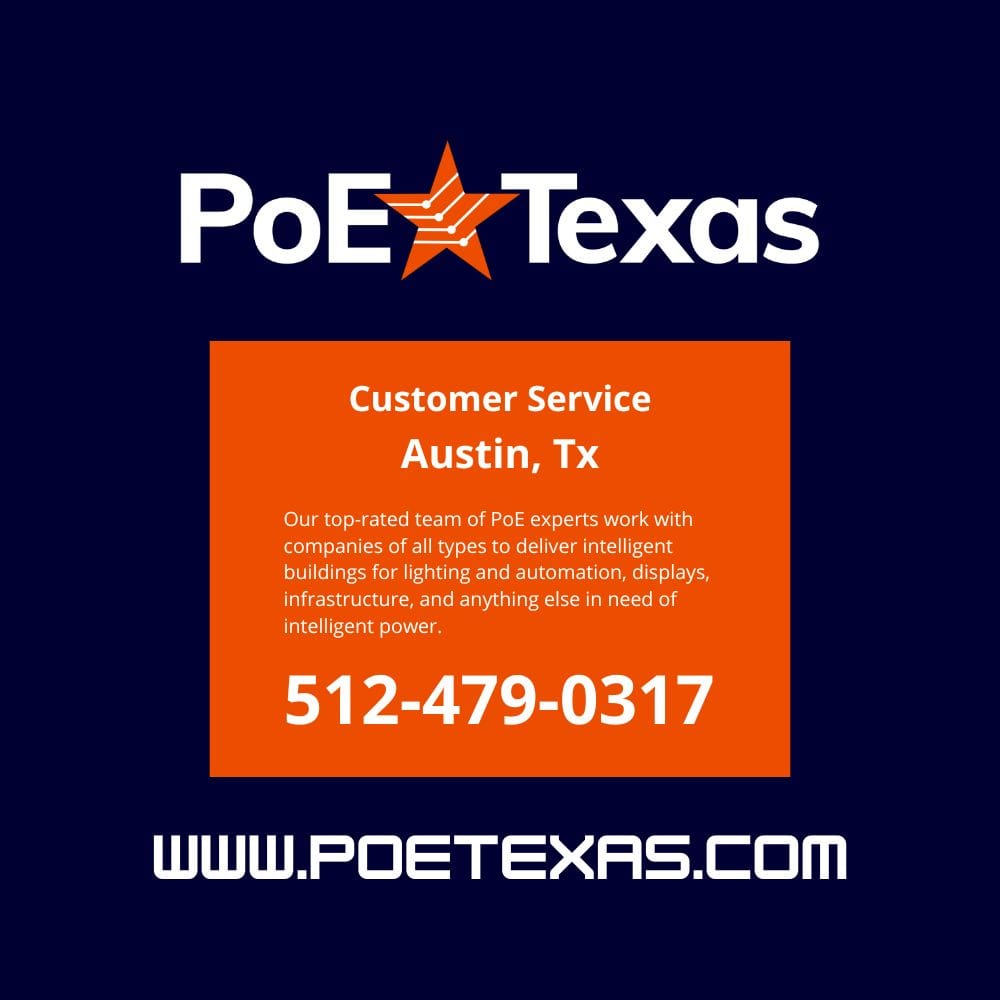 POE Texas Accessories CAT 6 Patch Cable 7 ft in 10 Pack