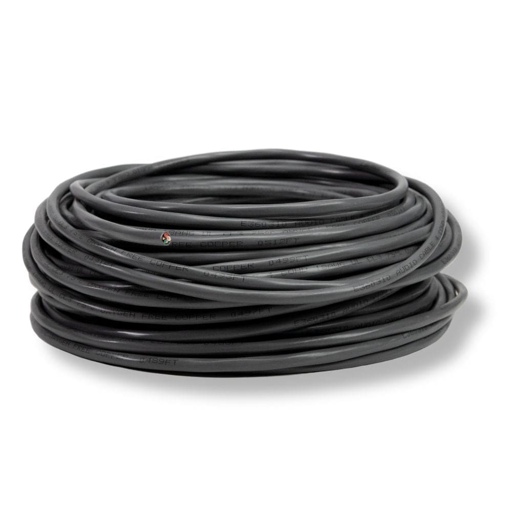 POE Texas Accessories Pre-cut Security/Audio Cable 100ft 18 AWG with 4 cores for low voltage applications