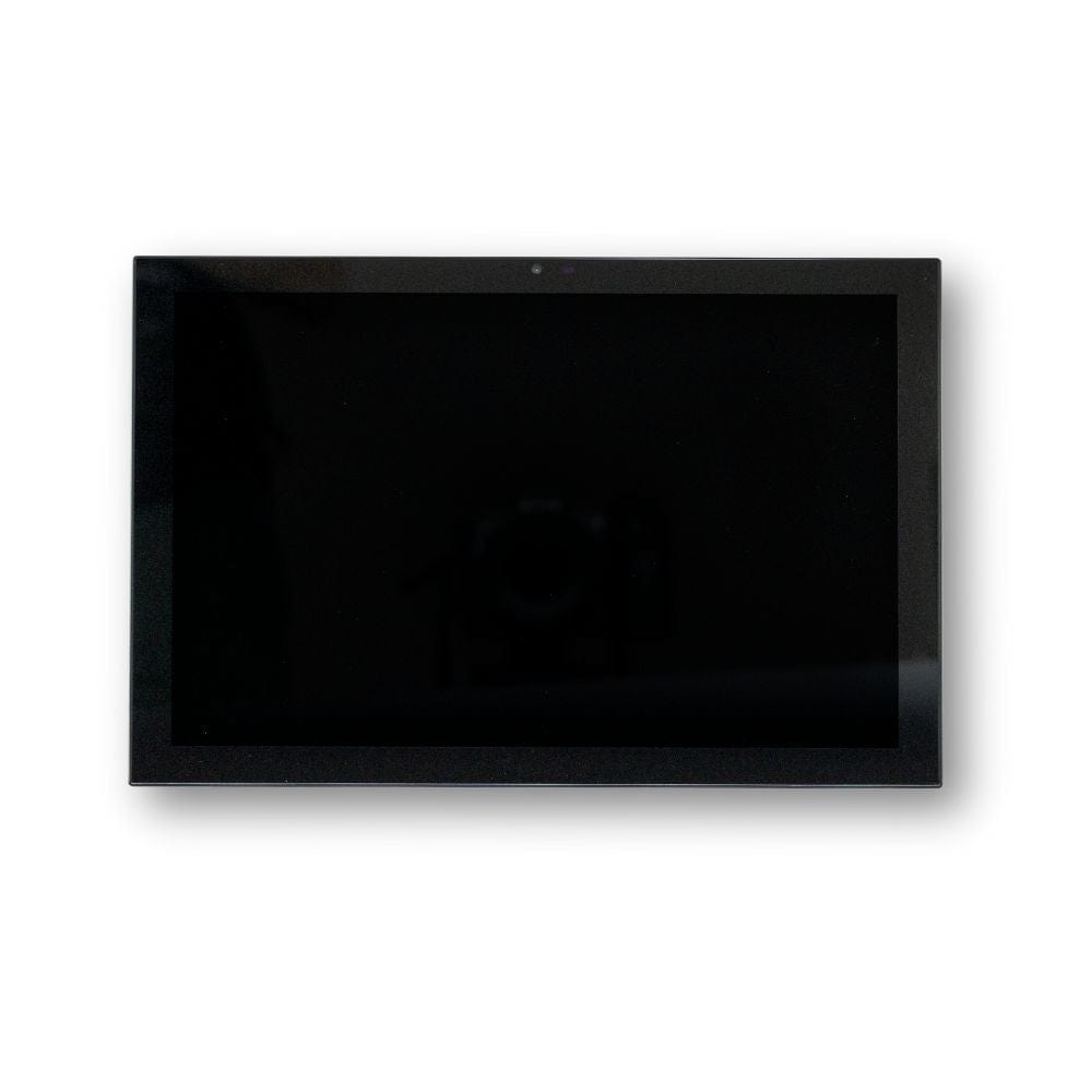 PoE Texas Display 10" Touchscreen Room Scheduler with Highly Visible LED Ring and MeetingPortal App