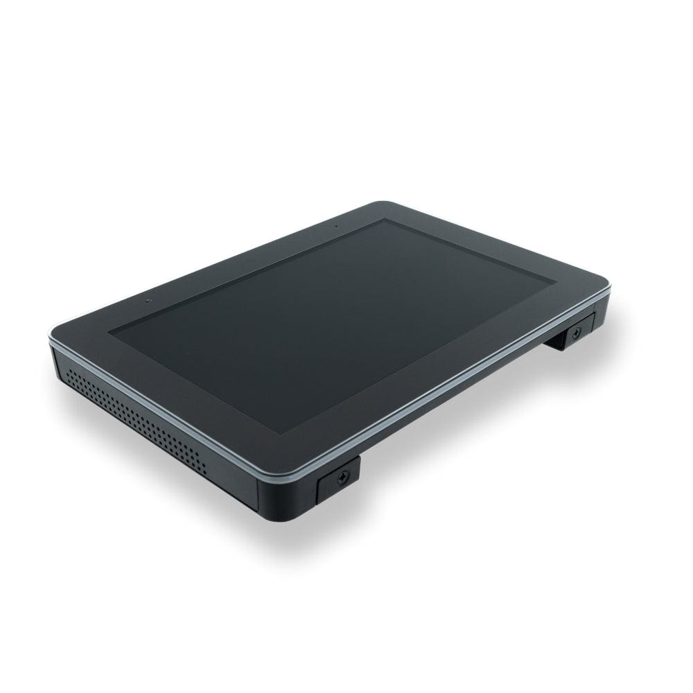 PoE Texas Display 8" Touchscreen Room Scheduler with Highly Visible LED Ring