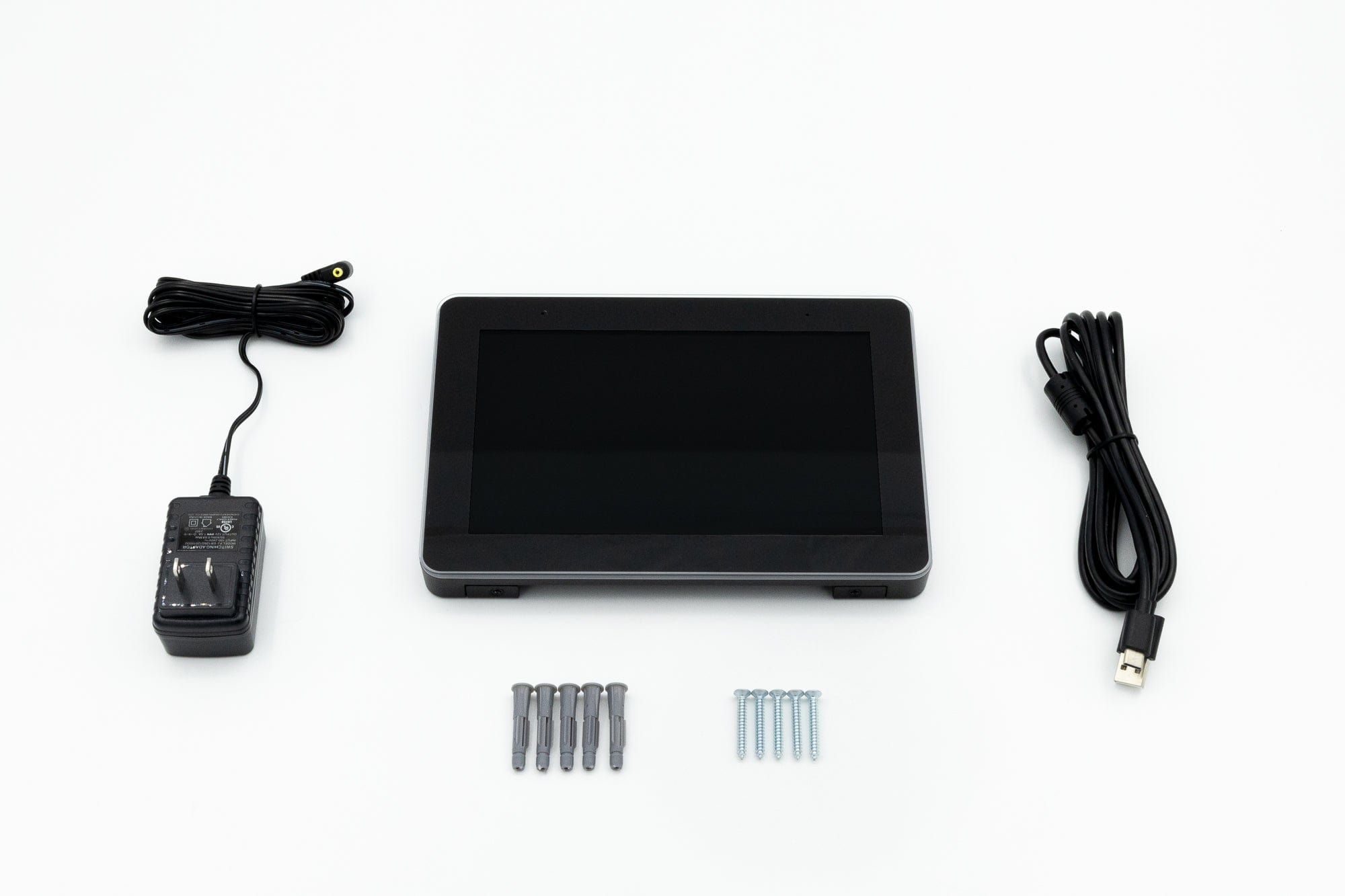 PoE Texas Display 8" Touchscreen Room Scheduler with Highly Visible LED Ring