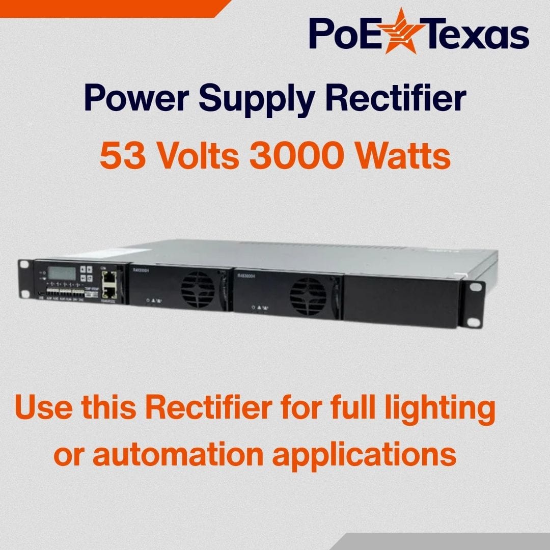 POE Texas Power Supplies Power Supply Rectifier - 53 Volts 3000 Watts