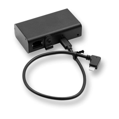 PoE Texas Splitter 802.3af Ethernet Power and Wired Data in Aluminum Enclosure for Conference Rooms, Mounted Tablets & More - Extend PoE up to 328 Feet