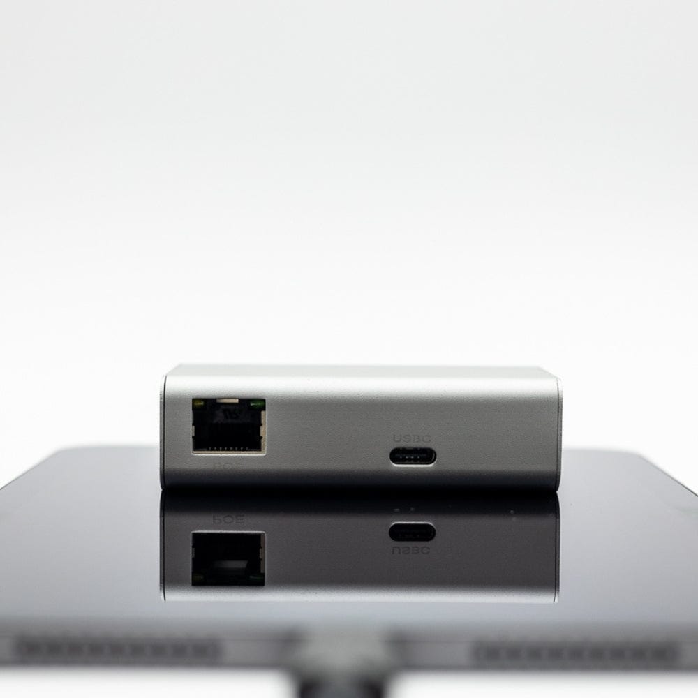 POE Texas Splitter Patented GAT-USBC-PD-V4 Gigabit PoE+ (802.3at) to USB-C Power + Data Delivery with 25 Watt Output - USB-C compatible w/ iPad Pro 12.9", Surface Go, Galaxy Tab