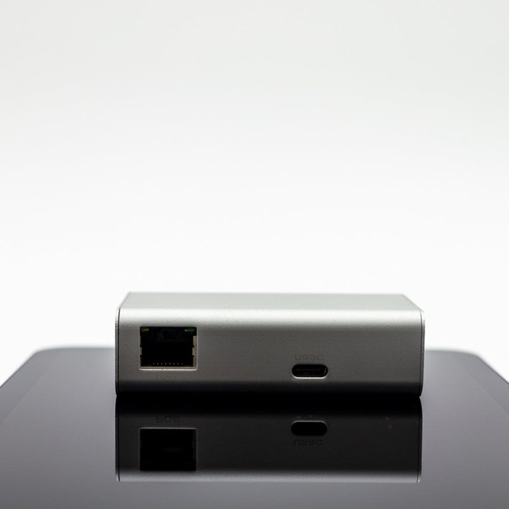 POE Texas Splitter Patented GAT-USBC-PD-V4 Gigabit PoE+ (802.3at) to USB-C Power + Data Delivery with 25 Watt Output - USB-C compatible w/ iPad Pro 12.9", Surface Go, Galaxy Tab