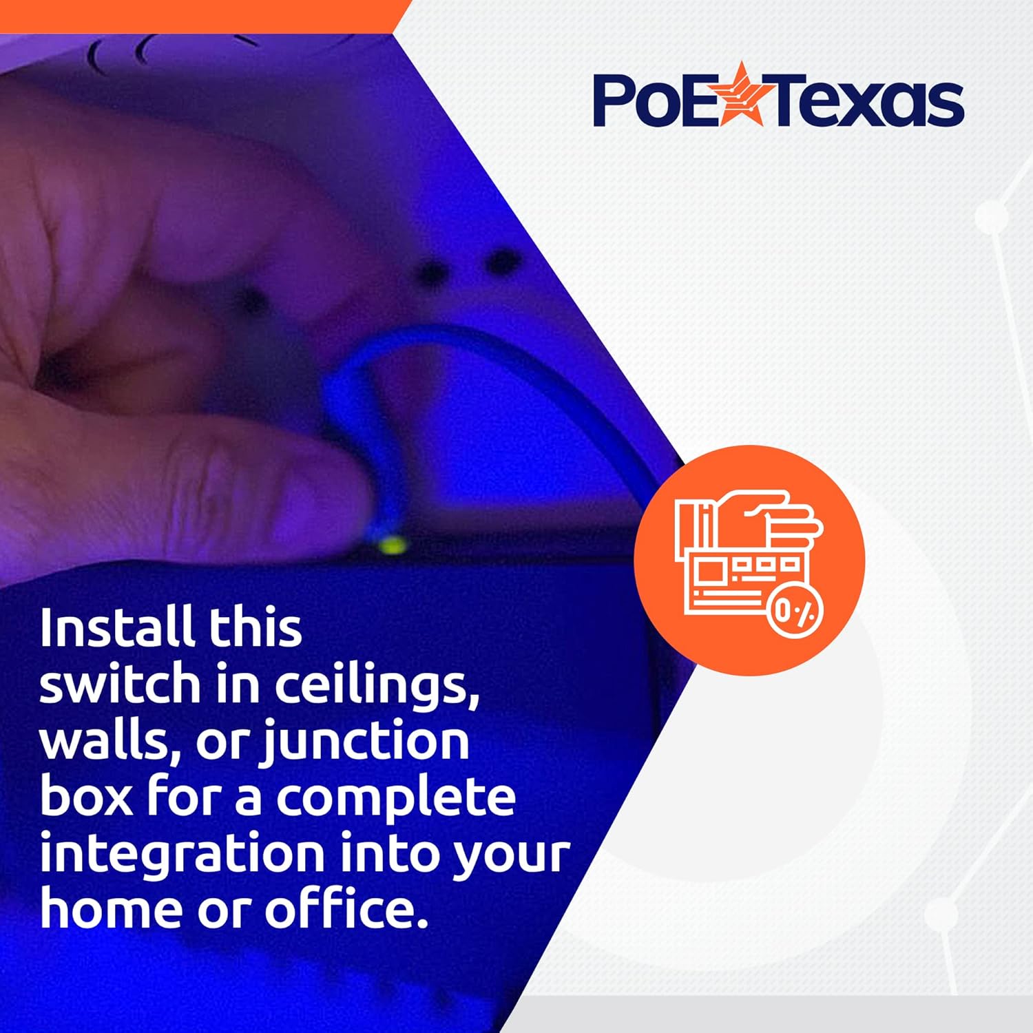 PoE Texas Switch 4 Port Gigabit PoE Extender with IEEE 802.3bt Uplink Power
