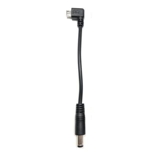 PoE Texas Accessories 2.1 x 5.5 mm DC barrel to Micro-USB Right Angle Cable