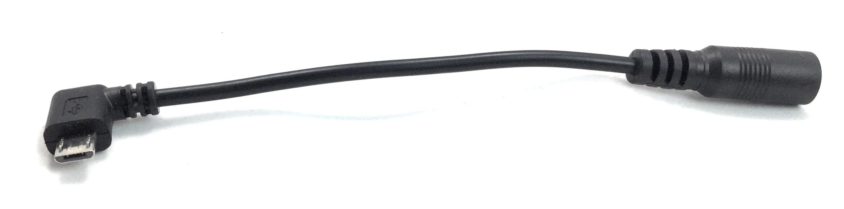 POE Texas Cable 1.35 mm x 3.5 mm DC Barrel to Right Angle MircoUSB