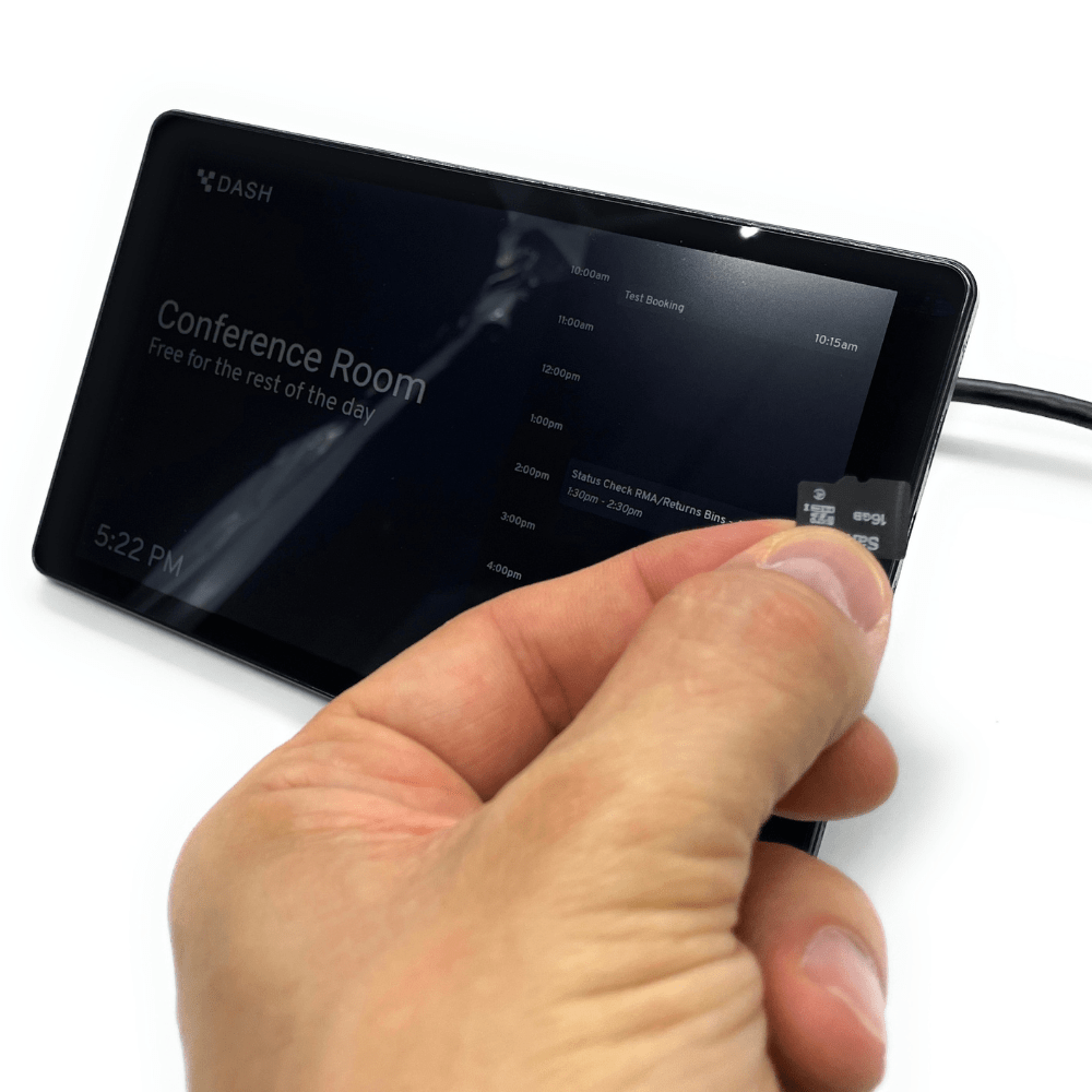 PoE Texas Display 8" Touchscreen Room Plug and Play PoE Scheduler