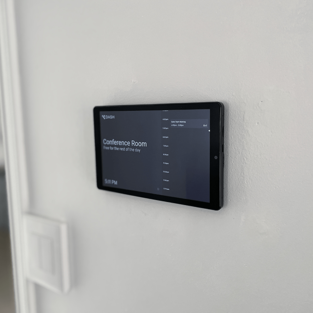 PoE Texas Display 8" Touchscreen Room Plug and Play PoE Scheduler