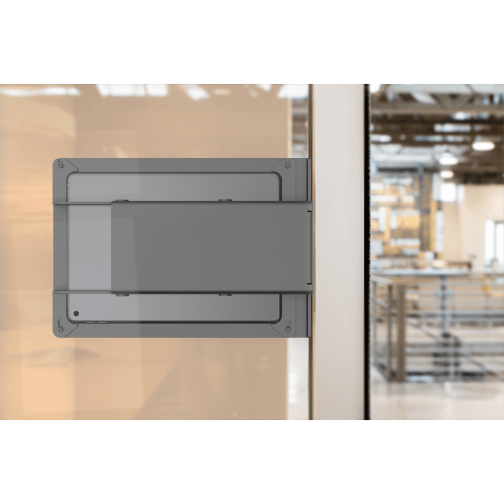 PoE Texas For Tablets Heckler Side Mount Secure iPad Enclosure and Display with PoE for Digital Signage, Conference Room Schedulers, and More - Fits 9.7" iPad Air, iPad Pro and iPad (Mount Only)