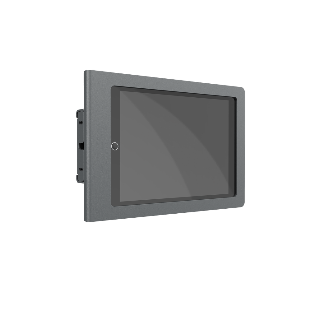 PoE Texas For Tablets Heckler Side Mount Secure iPad Enclosure and Display with PoE for Digital Signage, Conference Room Schedulers, and More - Fits 9.7" iPad Air, iPad Pro and iPad (Mount Only)