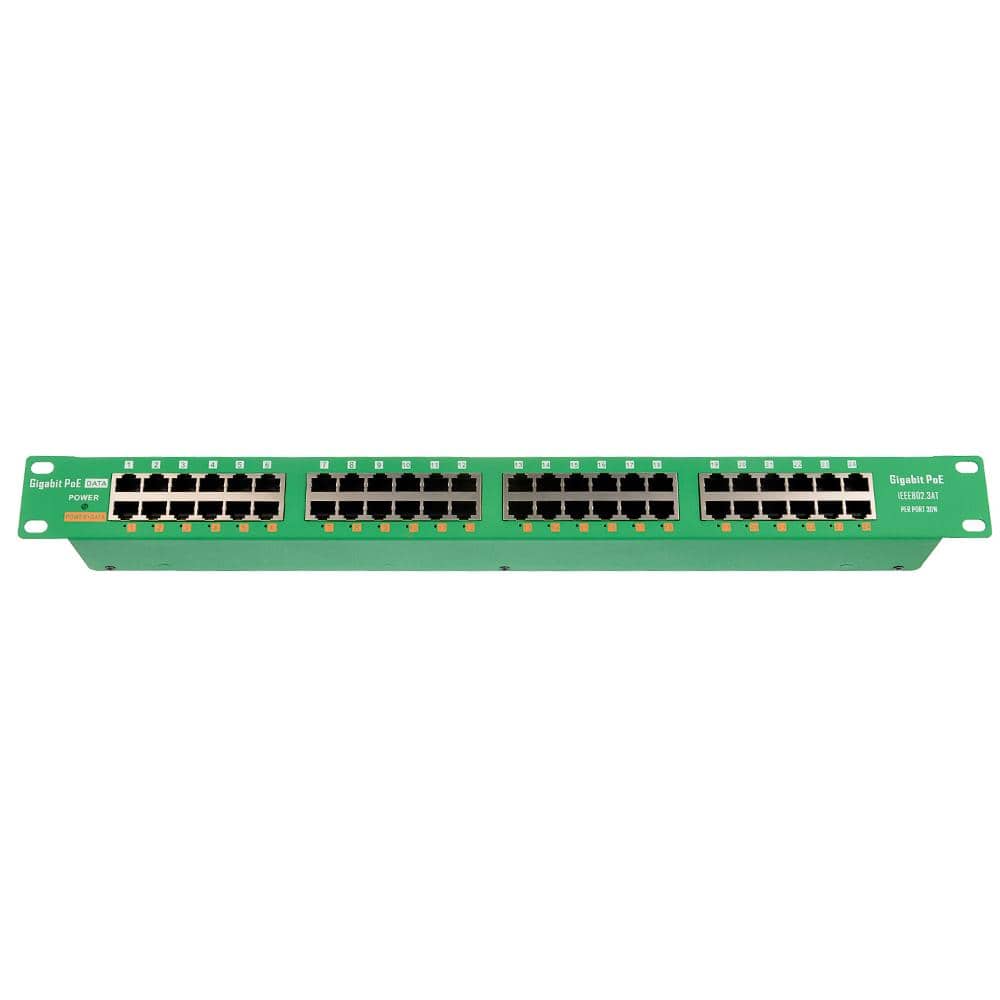 PoE Texas Injector 24 Port Active PoE Injector for High Powered Devices