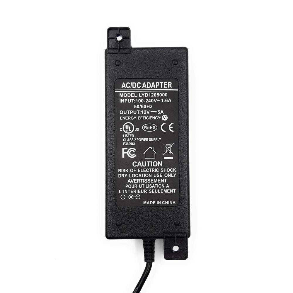 PoE Texas Power Supplies Power Supply 12V 60W - UL/FCC Certified