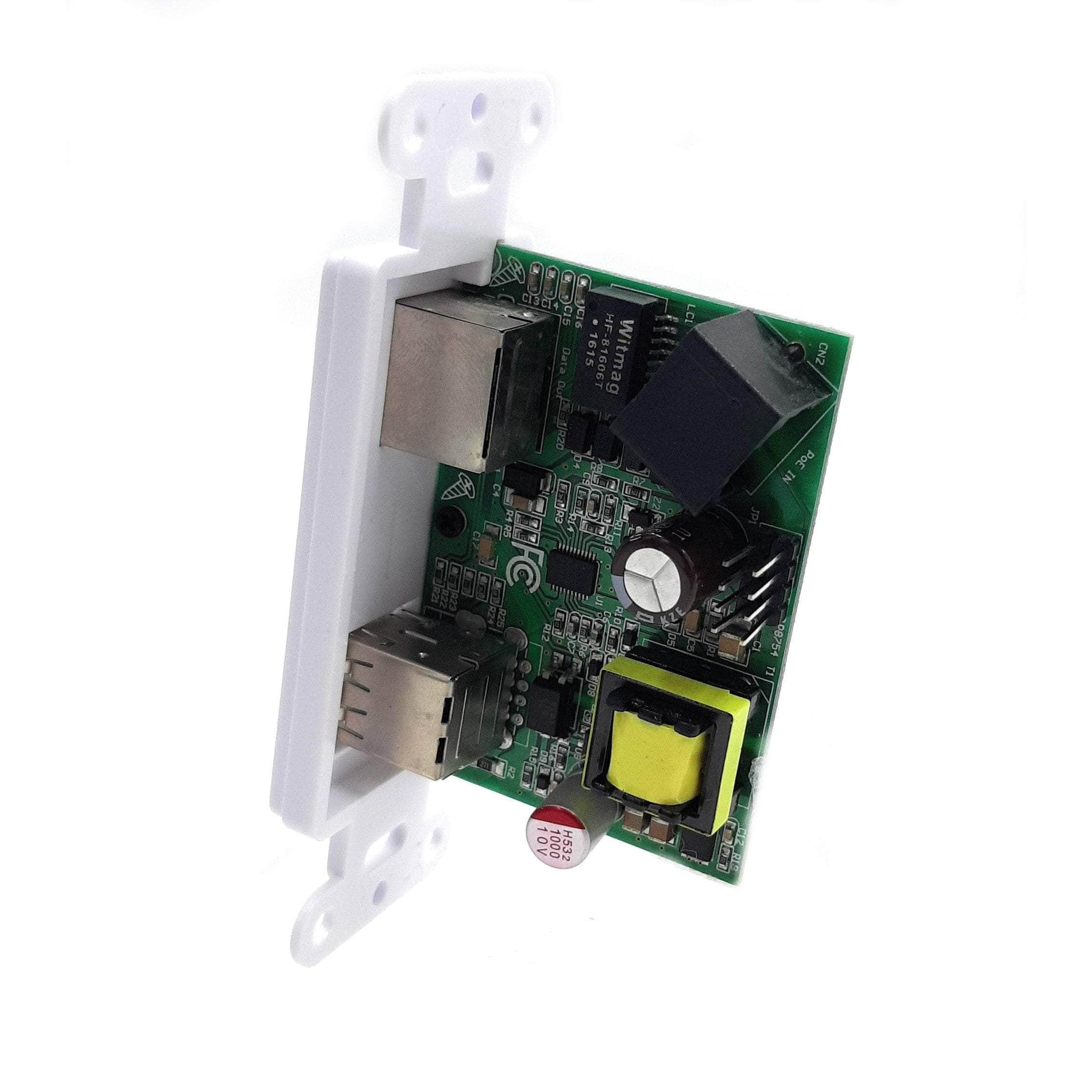 PoE Texas Splitter In-Wall PoE Splitter with Gigabit Data + Two USB Charging Ports