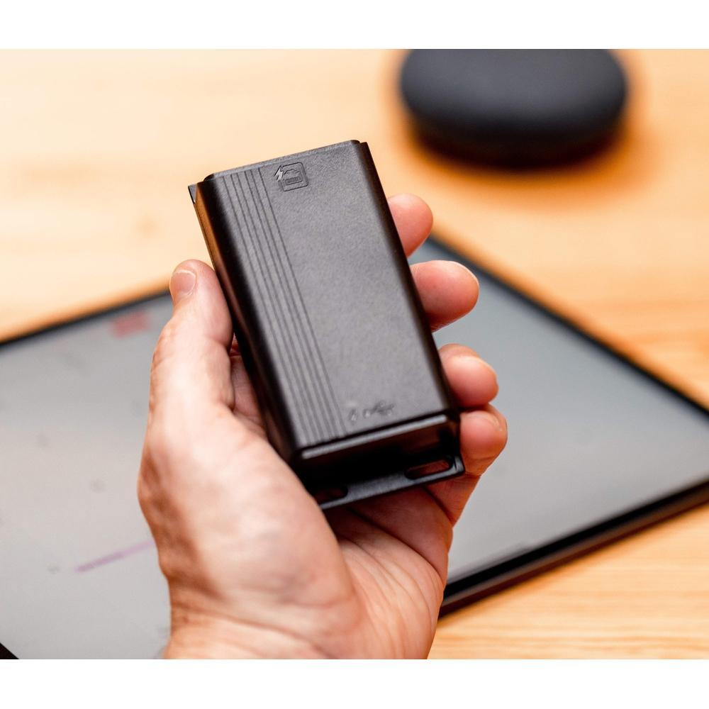 POE Texas Splitter PoE+ (802.3at) to USB-C Power + Data Delivery with 25 Watt Output - USB-C with Lightning Cable Compatible with iPad 10.2 and Mini and iPhone