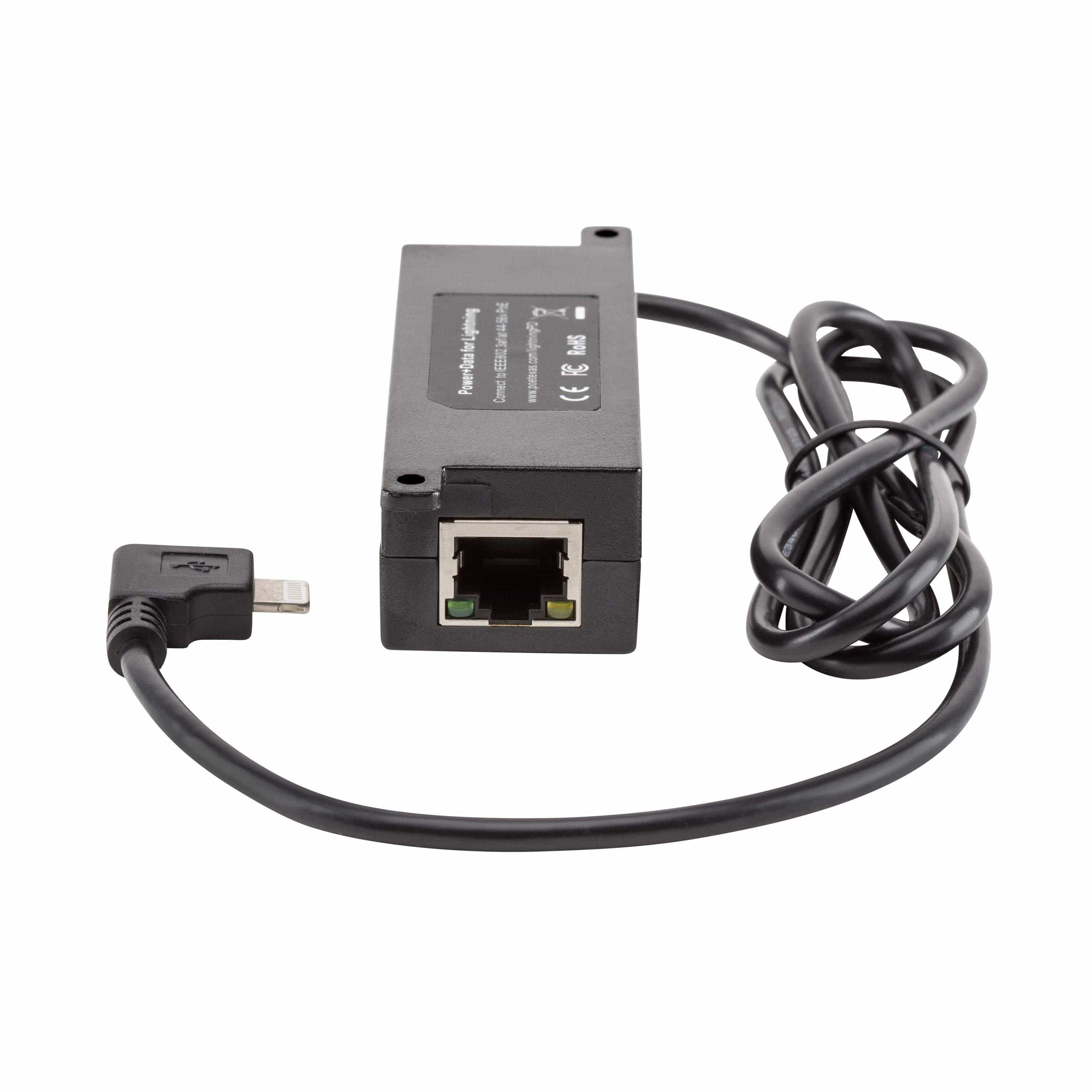 PoE Texas Splitter PoE Power + Data for Lightning Devices