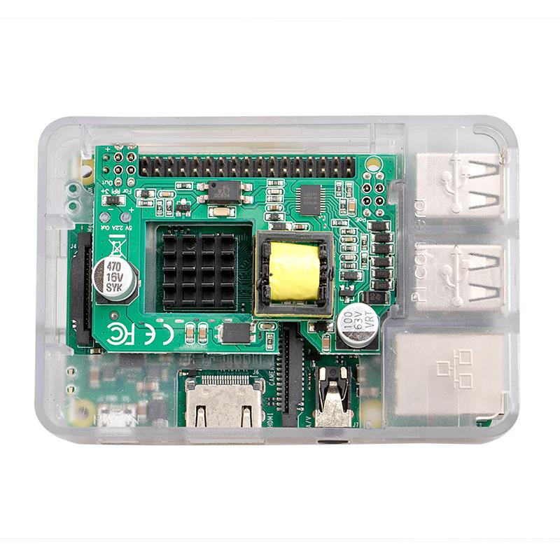 PoE Texas Splitter Power Over Ethernet (PoE) HAT for Raspberry Pi 3 B+ 4 and 802.3af PoE Network