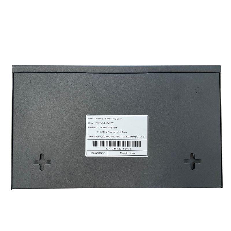 PoE Texas Switch 4-Port Gigabit 802.3af/at PoE Switch for Video, Tablet & Security Applications