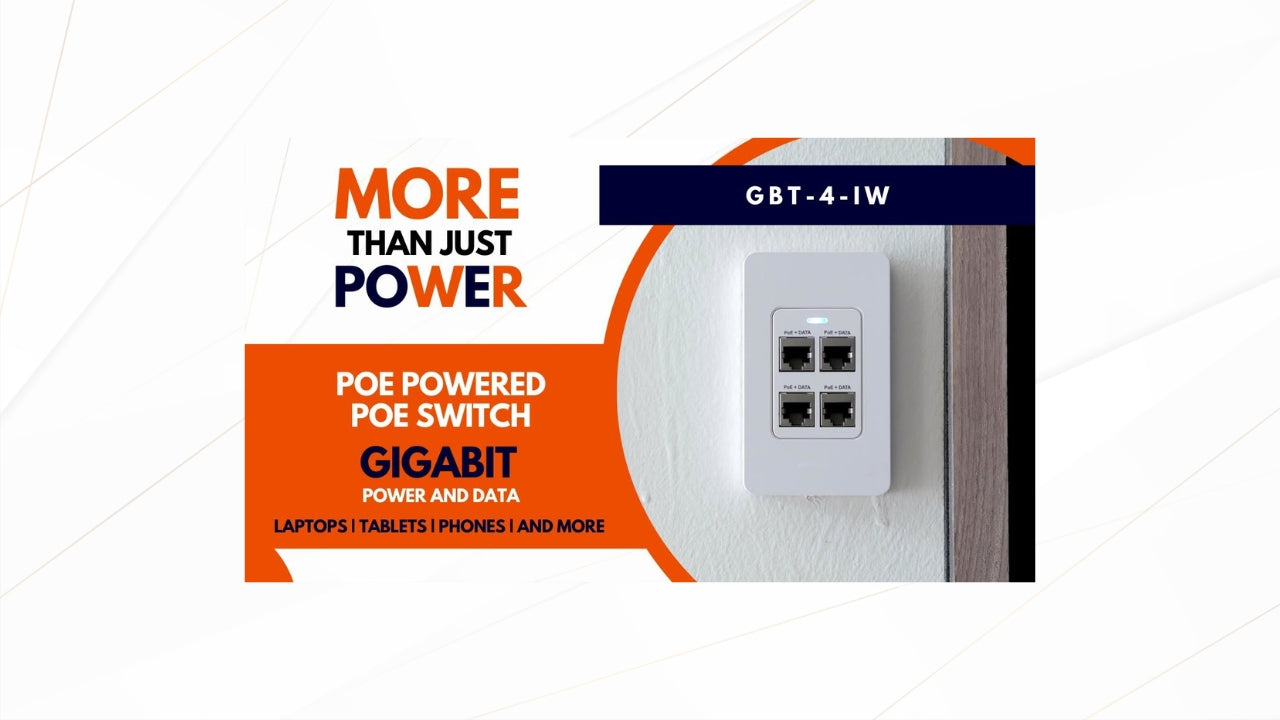 How to Power 4 Devices Over a Single Ethernet Cable: A Guide to PoE Passthrough