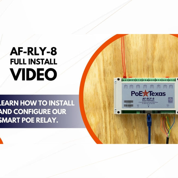 Building Smart Home Automation with the AF‑RLY‑8 PoE Relay: A Step‑by‑Step Educational Guide