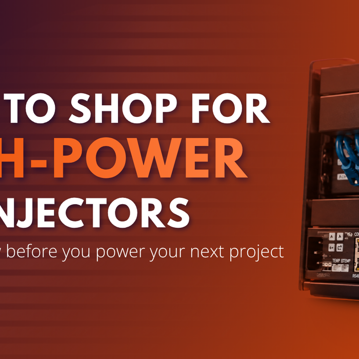 How to Shop for High-Power PoE++ Injectors