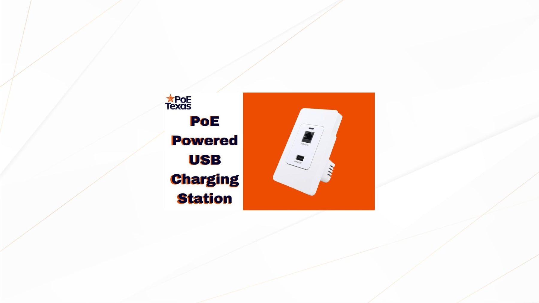 How to Install a PoE-Powered In-Wall USB Charging Station