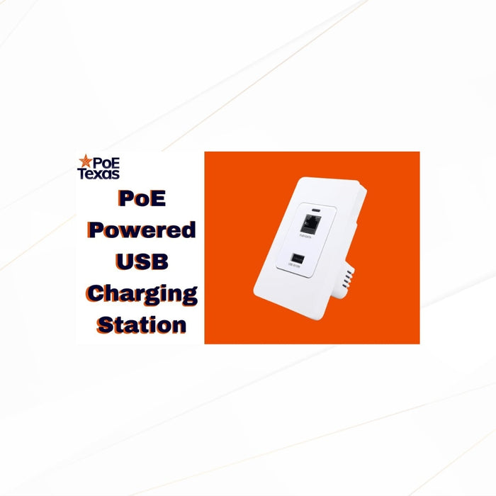 How to Install a PoE-Powered In-Wall USB Charging Station