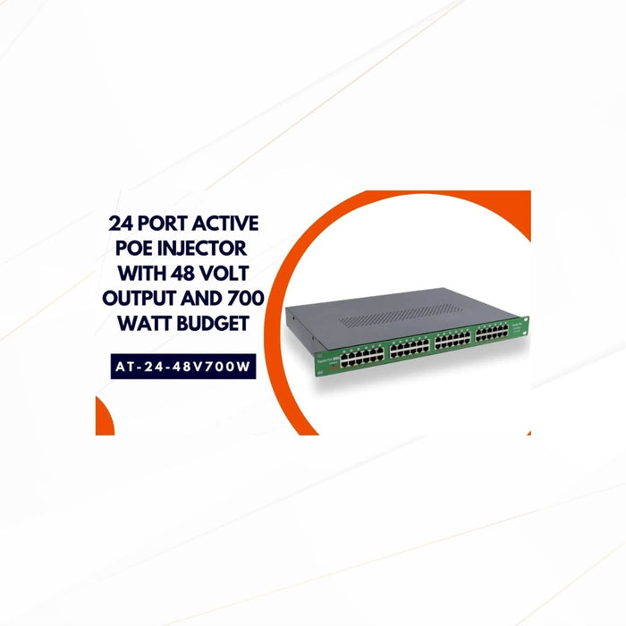 Upgrading Your Network: A Deep Dive into the 24-Port Active PoE Injector