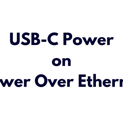 How to Turn PoE+ Into USB-C Power Delivery with Power and Data Separate