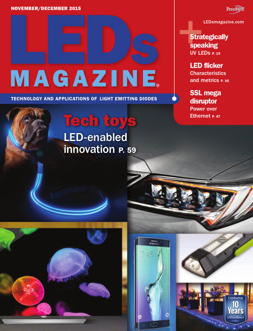 FLC's New Line NuLEDS and Their Power-Over-Ethernet Work Featured in LEDs Magazine