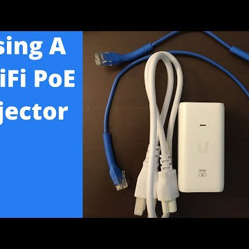 Setting Up A UniFi PoE Injector!