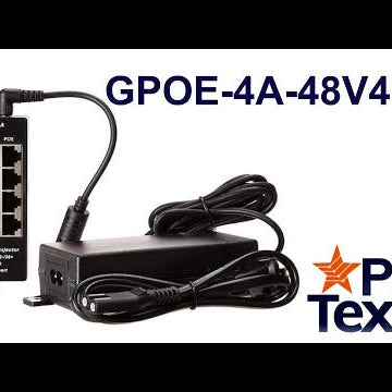 Connecting Your Midspan PoE Injector: GPOE-4A-48v48w