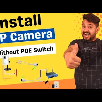[How to] Send Power Supply for IP Camera Through POE Injector/Splitter