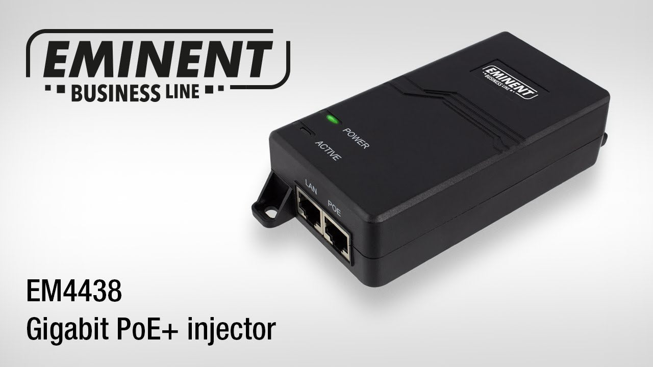 Gigabit PoE Injector 30W (English)