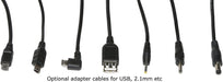 POE Texas Accessories 1.35mm x 5.5mm DC Barrel to USB Adapter