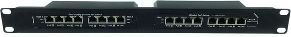 PoE Texas Accessories 1U Rack Mount for Two POES-8-7 or One GPOES-8-7AB Unmanaged Switch (Sold Separately)
