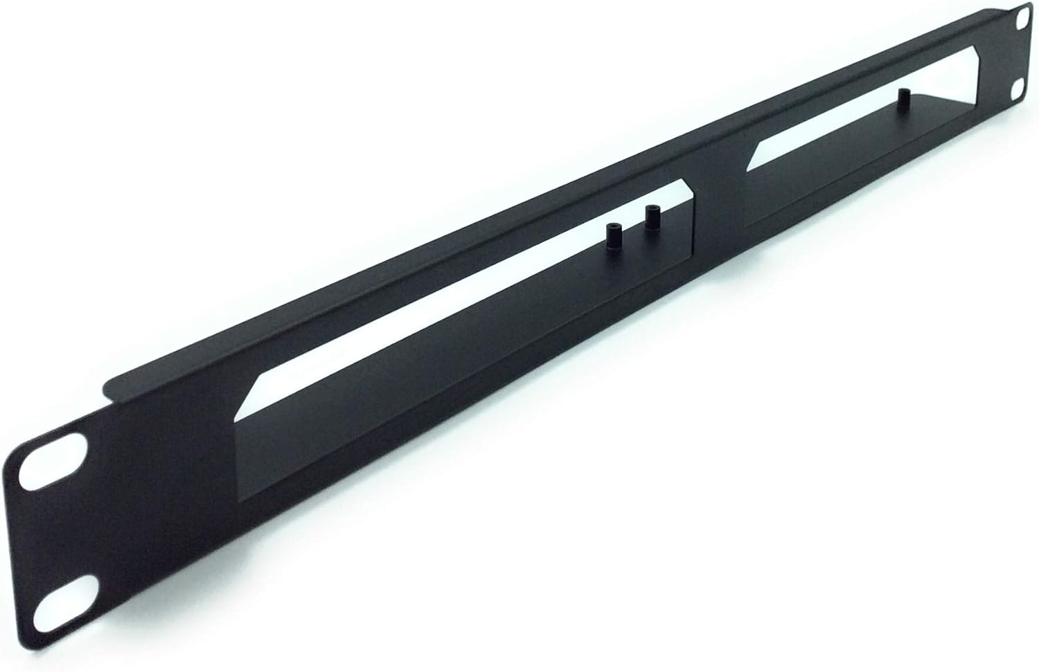 PoE Texas Accessories 1U Rack Mount for Two POES-8-7 or One GPOES-8-7AB Unmanaged Switch (Sold Separately)