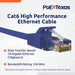 POE Texas Accessories CAT 6 Patch Cable 25 ft
