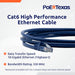 POE Texas Accessories CAT 6 Patch Cable 3 ft in 10 Pack