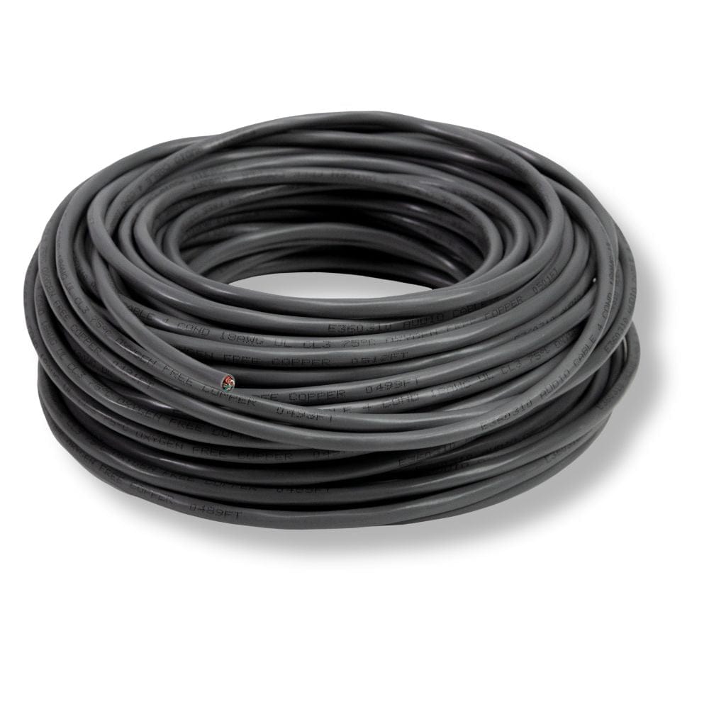 POE Texas Accessories Pre-cut Security/Audio Cable 100ft 18 AWG with 4 cores for low voltage applications