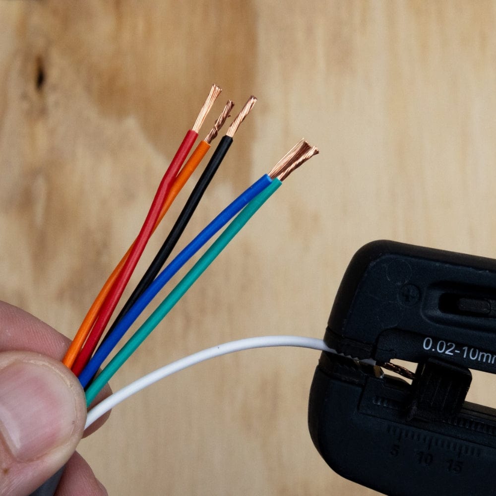 POE Texas Accessories Pre-cut Security/Audio Cable 100ft 18 AWG with 6 cores for low voltage applications