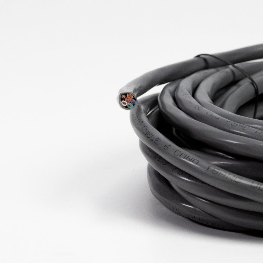 POE Texas Accessories Pre-cut Security/Audio Cable 100ft 18 AWG with 6 cores for low voltage applications