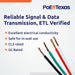 POE Texas Accessories Pre-cut Security/Audio Cable 10ft 18 AWG with 4 cores for low voltage applications