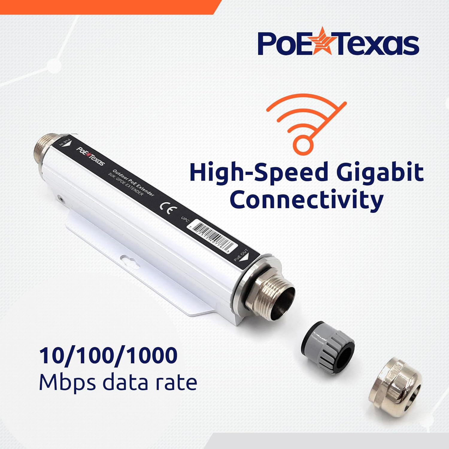 POE Texas Extender Gigabit Active PoE Extender