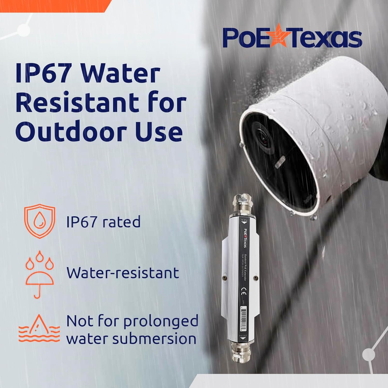 POE Texas Extender Gigabit Active PoE Extender